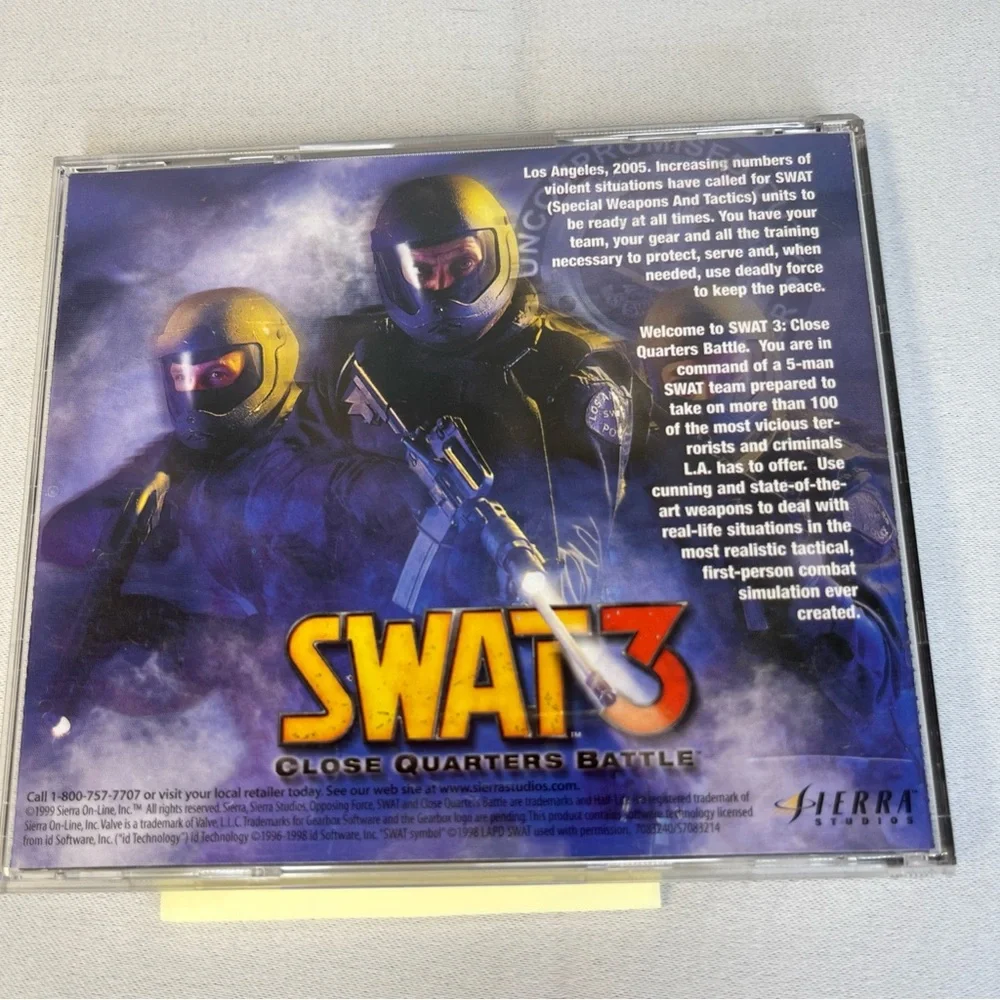 Half-Life: Opposing Force PC Game w/ Case & CD Key GOOD Condition